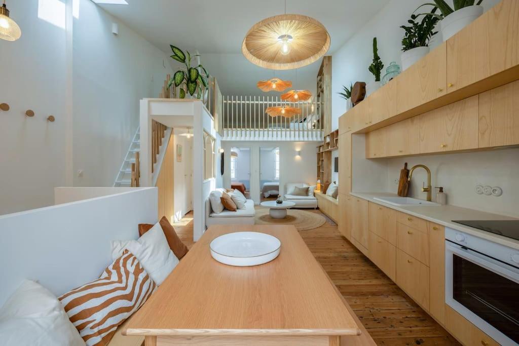 Ღ Mezzanine • T4 Spacieux, Lumineux Et Cosy Ла Рошел Екстериор снимка