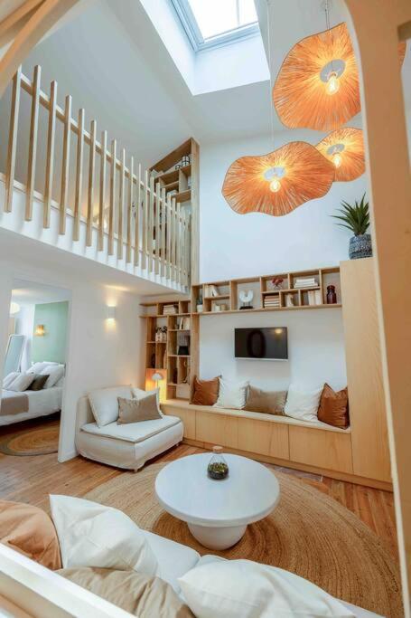 Ღ Mezzanine • T4 Spacieux, Lumineux Et Cosy Ла Рошел Екстериор снимка