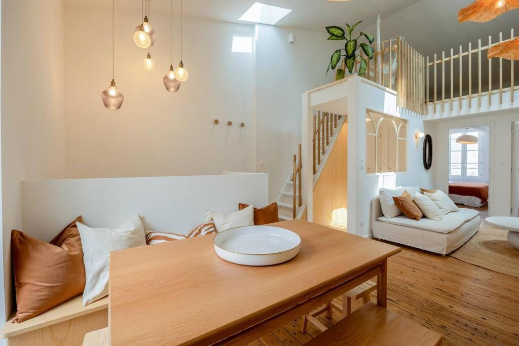 Ღ Mezzanine • T4 Spacieux, Lumineux Et Cosy Ла Рошел Екстериор снимка